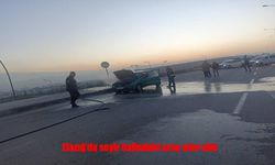 Seyir Halindeki Araç Alev Aldı