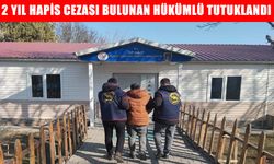 Muş’ta 2 yıl kesinleşmiş hapis cezasıyla aranan firari yakalandı