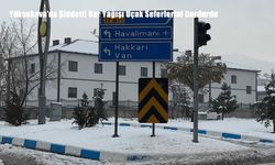 Yüksekova’da Şiddetli Kar Yağışı Uçak Seferlerini Durdurdu