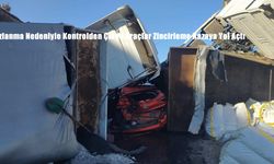 Ardahan Posof Yolunda Zincirleme Kaza: 2 Tır ve Otomobil Çarpıştı, 1 Yaralı