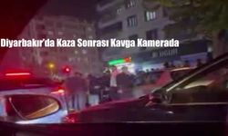 Diyarbakır’da Kaza Sonrası Kavga Kamerada