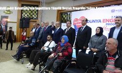 Malatya Büyükşehir’den 3 Aralık Dünya Engelliler Günü’nde Anlamlı Destek: 9 Engelli Bireye Akülü Sandalye Teslim Edildi