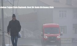 Ardahan Yoğun Sisle Kaplandı: Kent Bir Anda Görünmez Oldu