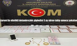 Erzurum'da nitelikli dolandırıcılık şüphelisi 3 ay süren takip sonucu yakalandı