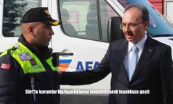 Siirt’te kurumlar kış hazırlıklarını tamamlayarak teyakkuza geçti