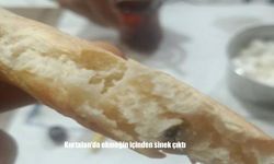 Kurtalan’da ekmeğin içinden sinek çıktı