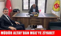 Muş İl Milli Eğitim Müdürü Altay, MGC Başkanı Özbey ile bir araya geldi