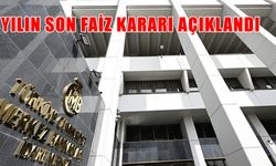 Merkez Bankası yılın son faiz kararını açıkladı: Politika faizi belli oldu