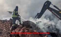 Erzurum’da Ahır ve Samanlık Yangını: 21 Büyükbaş Hayvan Telef Oldu