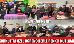 Korkut’ta özel eğitim öğrencilerine anlamlı ziyaret
