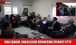 Muş Valisi Çakır, Muş Bedensel Engelliler Derneği’ni ziyaret etti