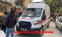 Elazığ'da bisikletli, pikaba çarptı; yaralandı