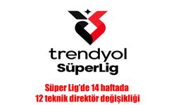 Süper Lig’de 14 haftada 12 takım teknik direktör değişikliğine gitti