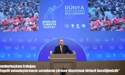 Cumhurbaşkanı Erdoğan: “Türkiye Yüzyılı’nı sizlerle birlikte engelsiz Türkiye yüzyılı yapacağız"