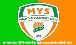 Yeşilyurtspor-Silifke Belediye Spor maçının hakemleri belli oldu