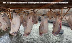 Kars’ta geleneksel kurutulmuş kaz hazırlıkları başladı: “Kar yemeden kaz kesilmez”