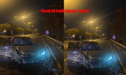 Elazığ’da trafik kazası: 1 yaralı