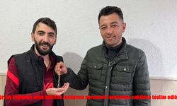 Patnos’ta Kaybolan Altın Bileklik Sahibine Ulaştı