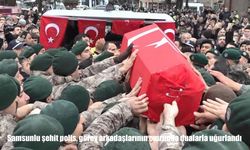 Şehit polis memuru Emre Albayrak, memleketinde son yolculuğuna uğurlandı