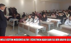 Muş’ta öğretmen adayları için seminer düzenlendi