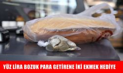 Yüz lira bozuk para getirene iki ekmek hediye