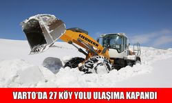 Varto’da 27 köy yolu ulaşıma kapandı