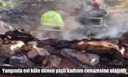 Adana'da ev yangını: Yaşlı kadın hayatını kaybetti