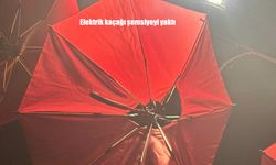 Elektrik Kaçağı Şemsiyeli Sokak’ta Yangına Neden Oldu