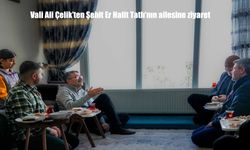 Vali Ali Çelik’ten Şehit Ailesine Anlamlı Ziyaret