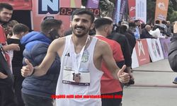 Bingöllü milli atlet maratonda birinci oldu