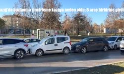 Elazığ’da buzlanma zincirleme kazaya neden oldu: 6 araç birbirine girdi