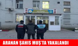3 yıl kesinleşmiş hapis cezası olan şahıs Muş’ta yakalandı
