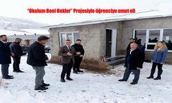 “Okulum Beni Bekler” Projesiyle Öğrenciye Umut Eli