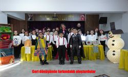 Geri dönüşümle farkındalık oluşturdular