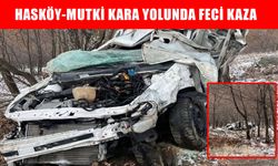 Hasköy-Mutki kara yolunda kaza: Yaralılar var