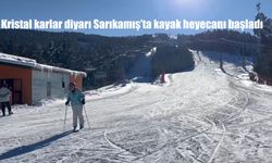 Kristal karlar diyarı Sarıkamış'ta kayak heyecanı başladı