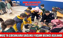 Muş’ta minik öğrenciler 'Sağlık Elçisi' oluyor