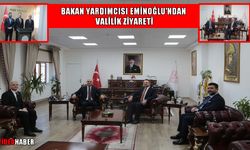 Gençlik ve Spor Bakan Yardımcısı Eminoğlu'ndan Muş Valiliği'ne ziyaret