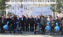 Elazığ'da çiftçilere çapa makinesi dağıtıldı