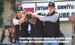 Sedef Güler cinayeti davasında tutuklu sanık: "O anda akıl sağlığımı kaybetmiş olmalıyım"