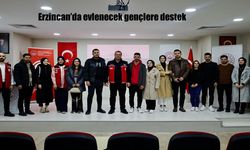 Erzincan’da evlenecek gençlere destek