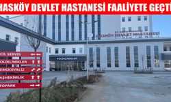 Hasköy Devlet Hastanesi hasta kabulüne başladı