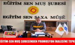 Muş Eğitim Sen’den banka promosyon ihalesine tepki: "Eğitim emekçileri sadaka değil, hakkını istiyor"