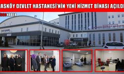 Hasköy Kaymakamı Güney, Hasköy Devlet Hastanesi'ni ziyaret etti