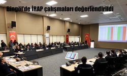 Bingöl'de İRAP çalışmaları değerlendirildi