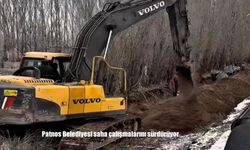 Patnos Belediyesi saha çalışmalarını sürdürüyor