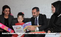 Başkan Şerifoğulları, kelebek hastası Fatma’nın çağrısını karşılıksız bırakmadı