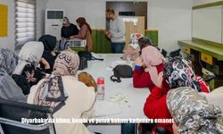 Diyarbakır’da klima, kombi ve petek bakımı kadınlara emanet