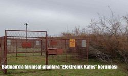 Batman’da tarımsal alanlara "Elektronik Kafes" koruması