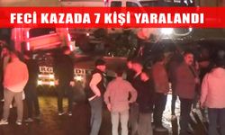 Zincirleme trafik kazasında 7 kişi yaralandı